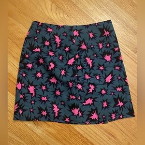 Kate Spade Saturday Pop-Art Mini Skirt 0